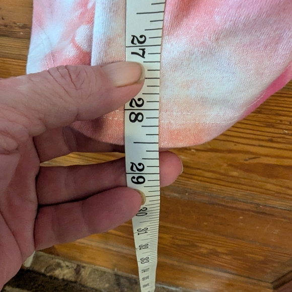 Falls Creek Pink and White Casual Sundress with Sequined Heart - Picture 7 of 9